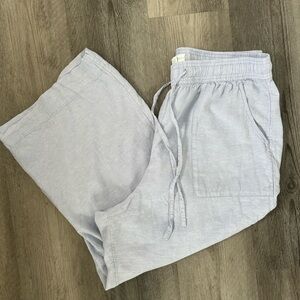 🌻 Cynthia Rowley Light Blue Linen Pants 🌻